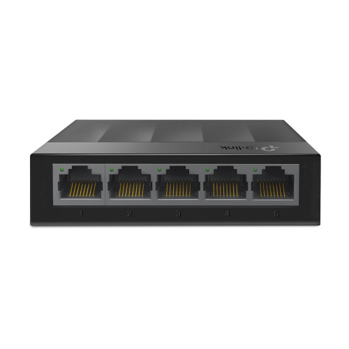 TP-LINK Technologies TP-Link LS1005G nätverksswitchar Ohanterad Gigabit Ethernet (10/100/1000) Svart