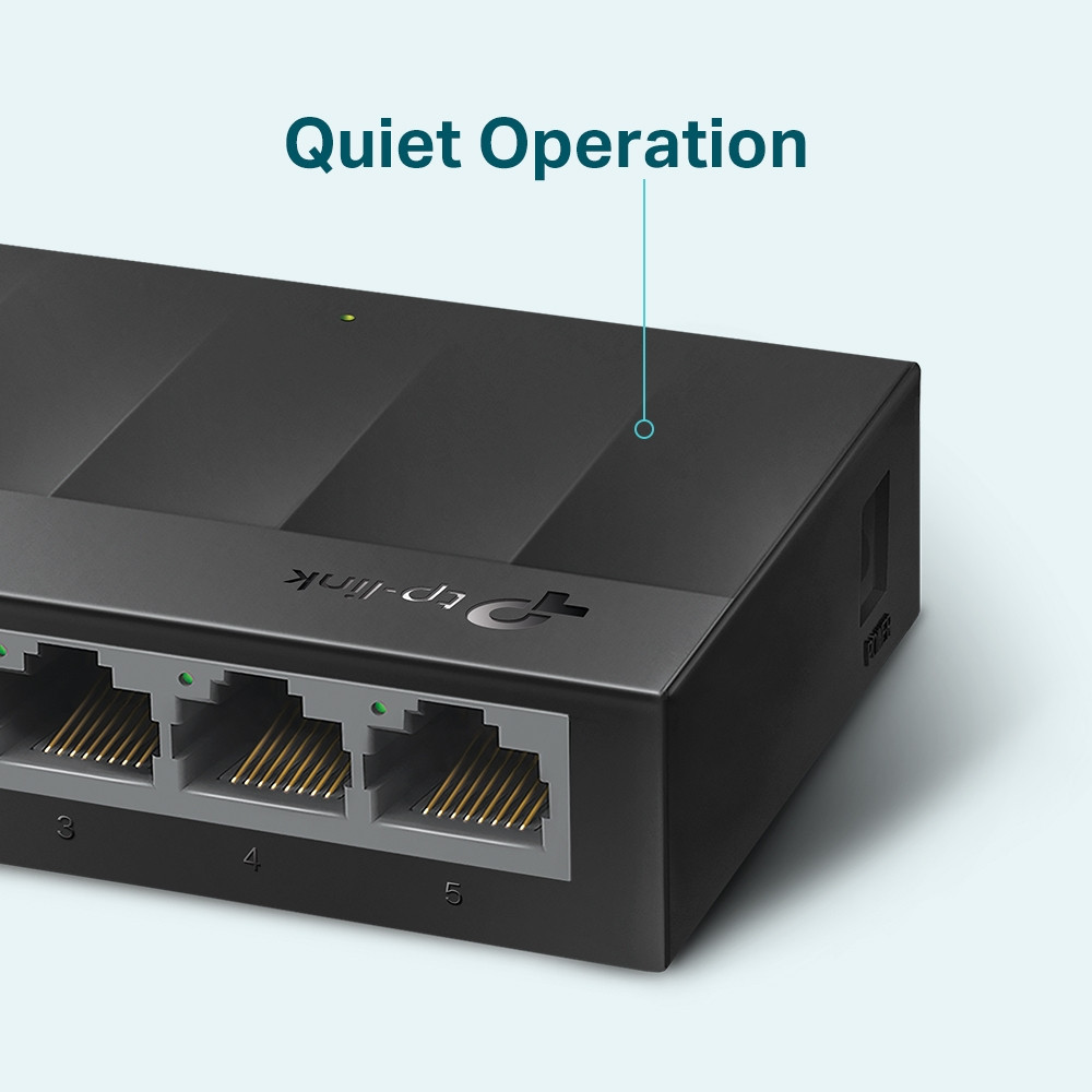 Produktbild för TP-Link LS1005G nätverksswitchar Ohanterad Gigabit Ethernet (10/100/1000) Svart