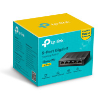 Produktbild för TP-Link LS1005G nätverksswitchar Ohanterad Gigabit Ethernet (10/100/1000) Svart