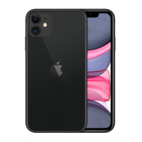 Produktbild för Apple iPhone 11 15,5 cm (6.1") Dubbla SIM-kort iOS 14 4G 64 GB Svart