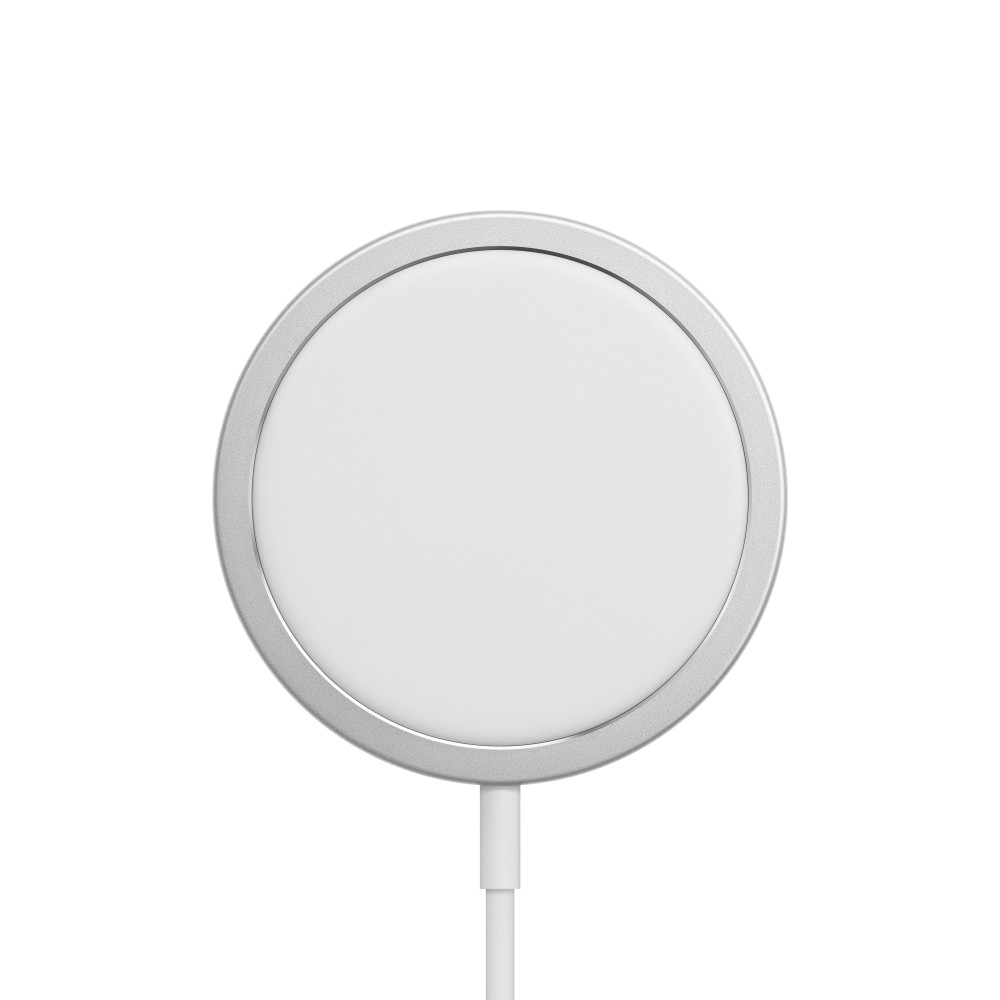 Produktbild för Apple MagSafe Hörlurar, Smartphone Silver, Vit Trådlös laddning inomhus