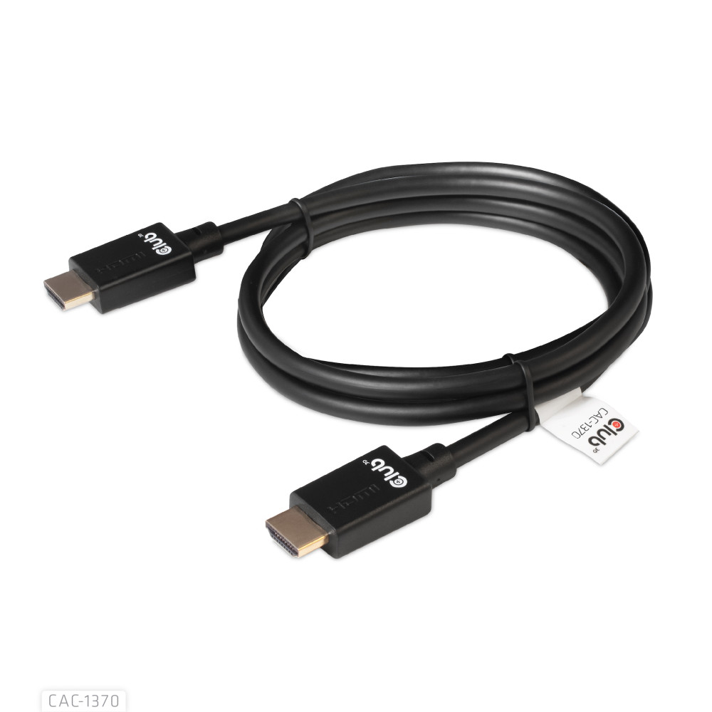 Produktbild för CLUB3D CAC-1370 HDMI-kabel 1,5 m HDMI Typ A (standard) Svart