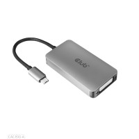 Produktbild för Club 3D - USB/DVI-kabel - 24 pin USB-C till DVI-D - 24.5 cm