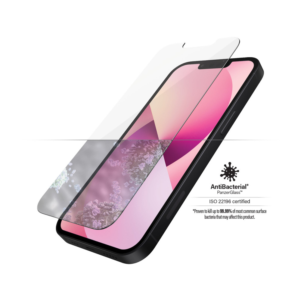 Produktbild för PanzerGlass 2741 skärm- och baksidesskydd till mobiltelefon Genomskinligt skärmskydd Apple 1 styck