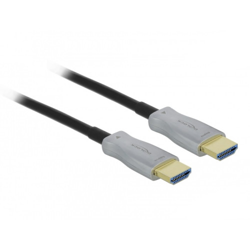 DeLOCK DeLOCK 84133 HDMI-kabel 50 m HDMI Typ A (standard) Svart, Grå