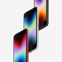 Produktbild för Apple iPhone SE 11,9 cm (4.7") Dubbla SIM-kort iOS 15 5G 128 GB Vit