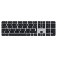 Produktbild för Apple Magic Keyboard med Touch ID och numerisk del för Mac-modeller med Silicon – danskt – svarta tangenter