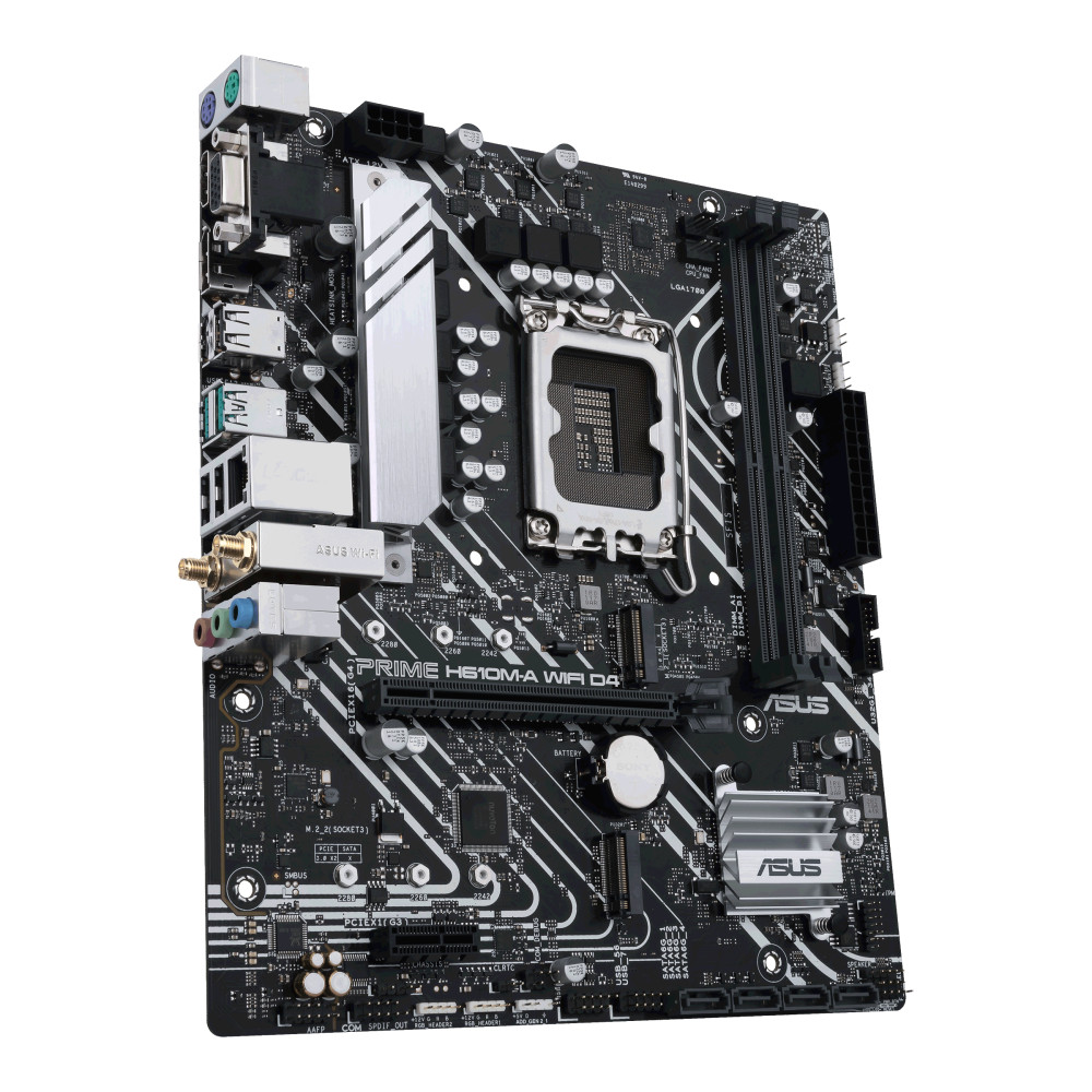 Produktbild för ASUS PRIME H610M-A WIFI D4 Intel H610 LGA 1700 micro ATX