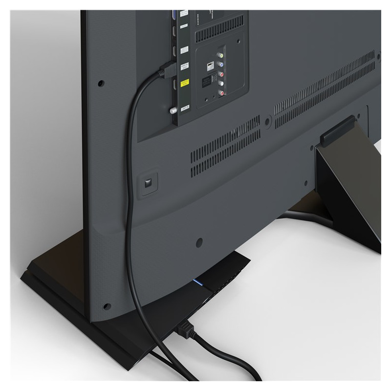 Produktbild för Goobay 61150 HDMI-kabel 1 m HDMI Typ A (standard) Svart