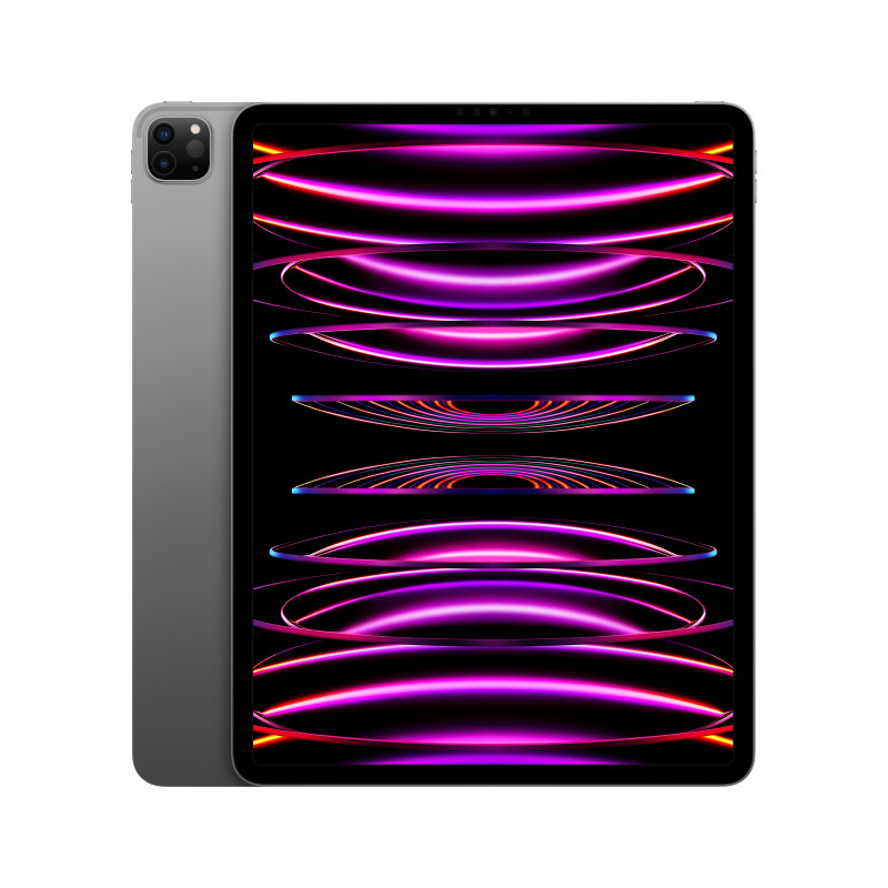 Produktbild för Apple iPad Pro 256 GB 32,8 cm (12.9") Apple M 8 GB Wi-Fi 6E (802.11ax) iPadOS 16 Grå