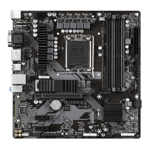 Gigabyte B650 AORUS Elite AX 1.0 Moderkort (AMD), Svart 