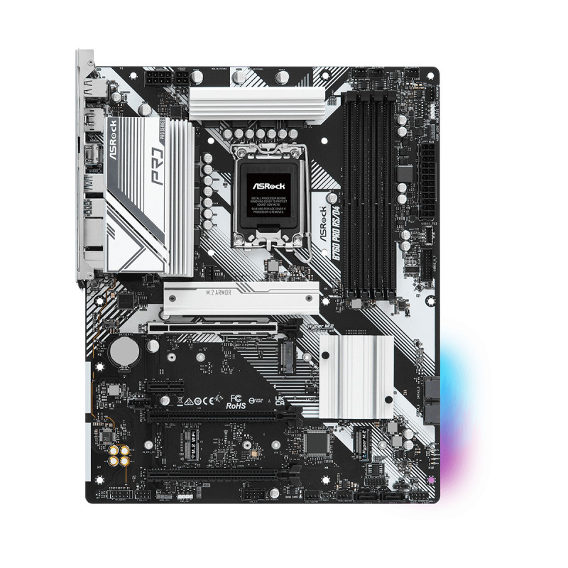 Produktbild för Asrock B760 Pro RS/D4 Intel B760 LGA 1700 ATX