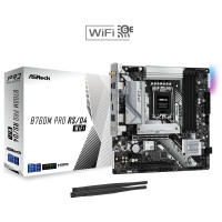 Produktbild för Asrock B760M Pro RS/D4 WiFi Intel B760 LGA 1700 micro ATX