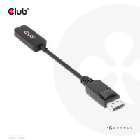 Produktbild för CLUB3D DisplayPort1.4 to HDMI 4K120Hz/8K60Hz HDR Active adapter M/F