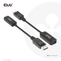 Produktbild för CLUB3D DisplayPort1.4 to HDMI 4K120Hz/8K60Hz HDR Active adapter M/F