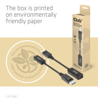 Produktbild för CLUB3D DisplayPort1.4 to HDMI 4K120Hz/8K60Hz HDR Active adapter M/F