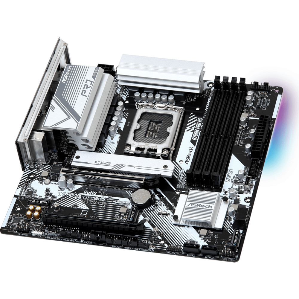 Produktbild för Asrock B760M Pro RS Intel B760 LGA 1700 micro ATX