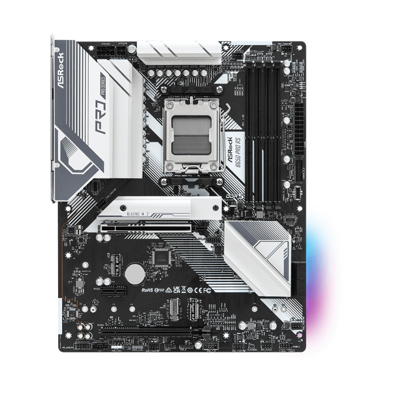 Produktbild för Asrock B650 Pro RS AMD B650 AM5-sockel ATX