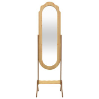 Miniatyr av produktbild för Fristående spegel 45,5x47,5x160 cm konstruerad trä