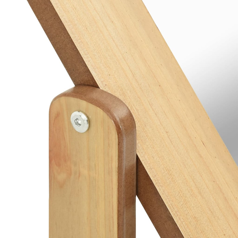 Produktbild för Fristående spegel 45,5x47,5x160 cm konstruerad trä