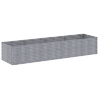Produktbild för Odlingslåda 386x100x69 cm rosttrögt stål