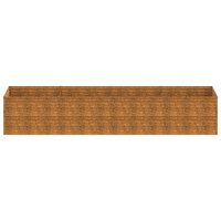Produktbild för Odlingslåda 386x100x69 cm rosttrögt stål