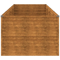 Produktbild för Odlingslåda 386x100x69 cm rosttrögt stål