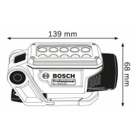 Produktbild för Bosch GLI DeciLED Professional LED Blå, Grå