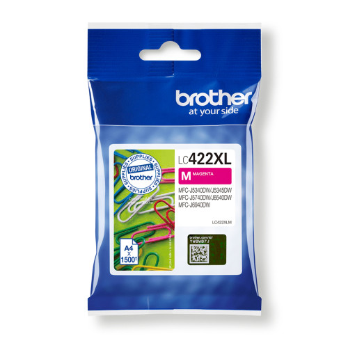 Brother Brother LC422M bläckpatroner 1 styck Original Magenta