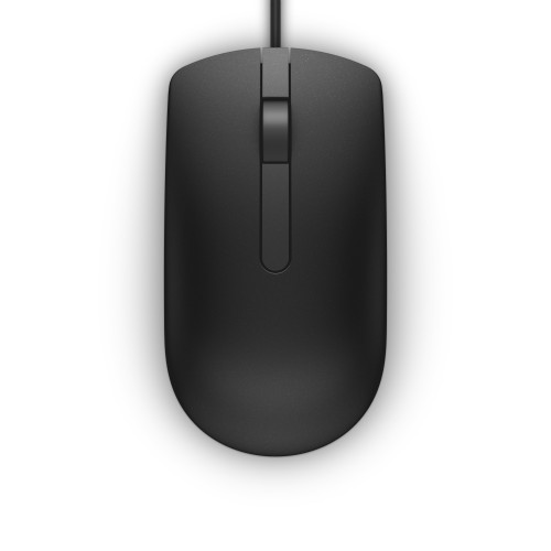 DELL DELL MS116 datormöss Ambidextrous USB Type-A Optisk 1000 DPI