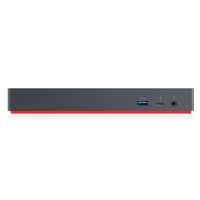 Produktbild för Lenovo 40AN0135EU dockningsstationer för bärbara datorer Kabel Thunderbolt 3 Svart, Röd