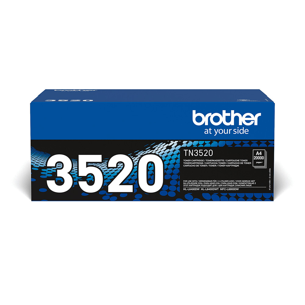 Produktbild för Brother TN-3520 Tonerkassett 1 styck Original Svart