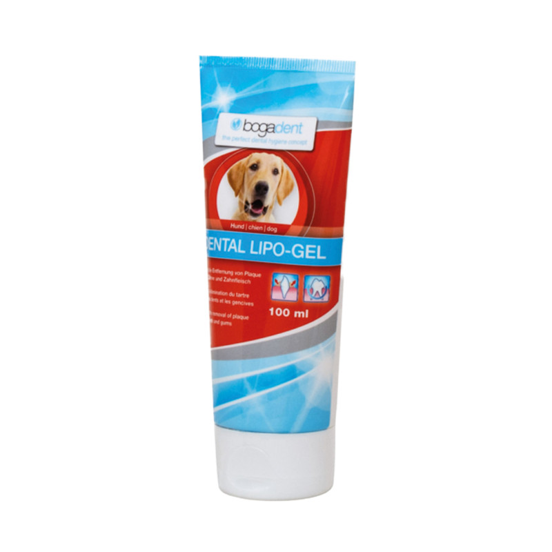 Produktbild för Dental Lipo-Gel Dog Bogadent 100 ml
