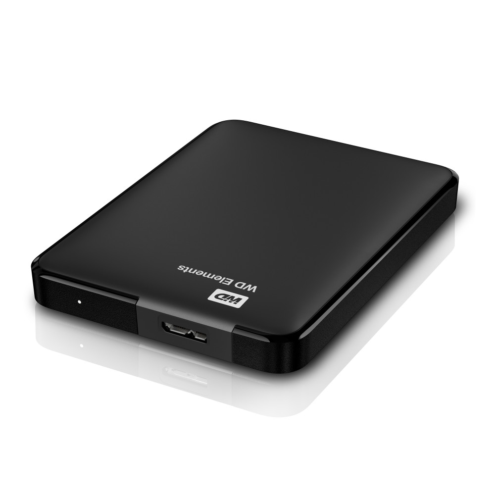 Produktbild för Western Digital WD Elements Portable externa hårddiskar 1 TB Svart
