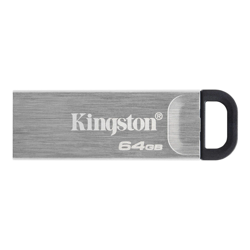Produktbild för Kingston Technology DataTraveler Kyson USB-sticka 64 GB USB Type-A 3.2 Gen 1 (3.1 Gen 1) Silver