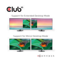 Miniatyr av produktbild för CLUB3D CSV-1562 dockningsstationer för bärbara datorer Dockning USB 3.2 Gen 1 (3.1 Gen 1) Type-C Svart