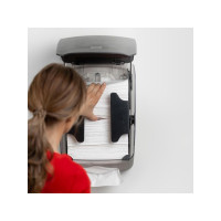Produktbild för Dispenser KATRIN Handduk M vit