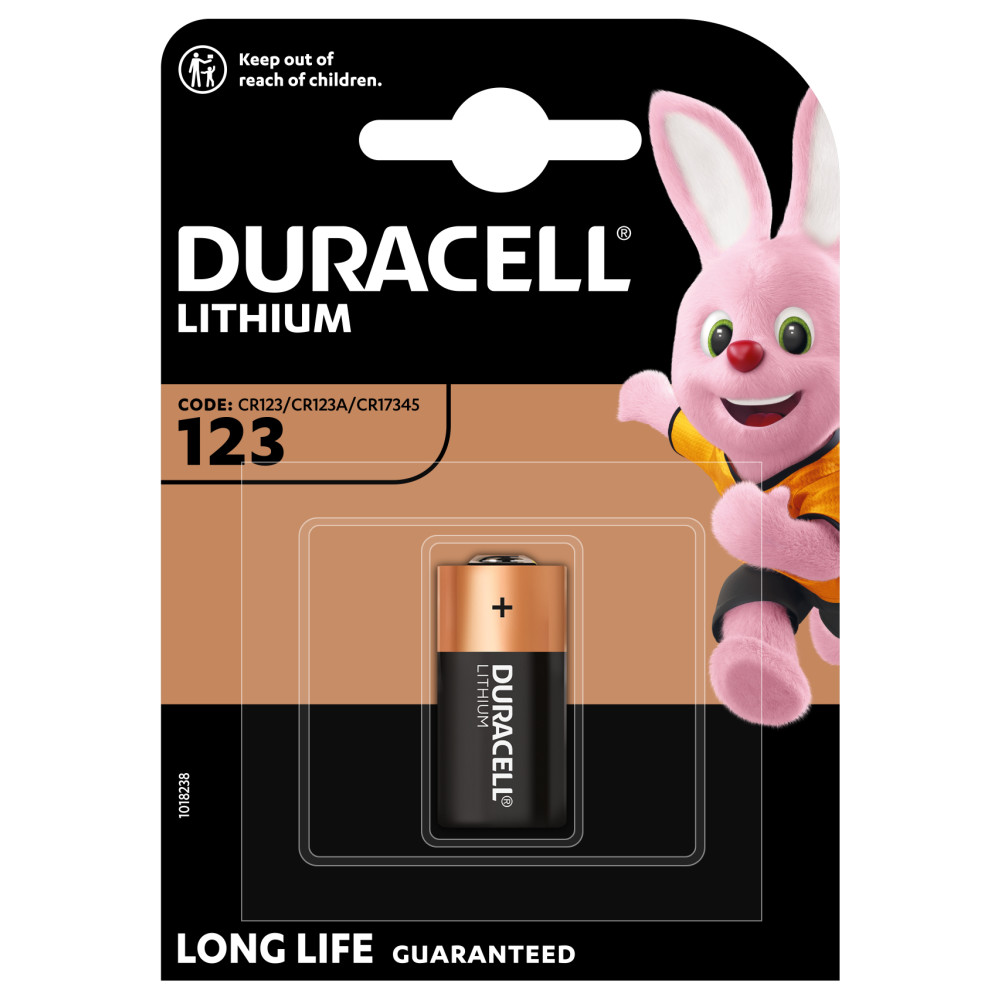 Produktbild för Duracell 123106 hushållsbatteri Engångsbatteri CR123A Litium