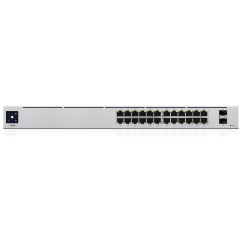 Ubiquiti Networks Ubiquiti UniFi 24-Port PoE hanterad L2/L3 Gigabit Ethernet (10/100/1000) Strömförsörjning via Ethernet (PoE) stöd 1U Silver