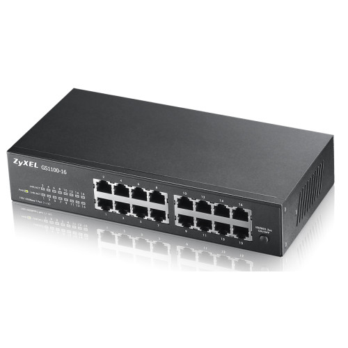 ZyXEL Communications Zyxel GS1100-16 Ohanterad Gigabit Ethernet (10/100/1000)