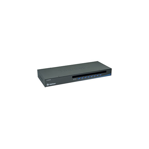 TRENDnet Trendnet TK-803R 8-Port USB/PS/2 Rack Mount KVM Switch KVM-switchar Rackmontering