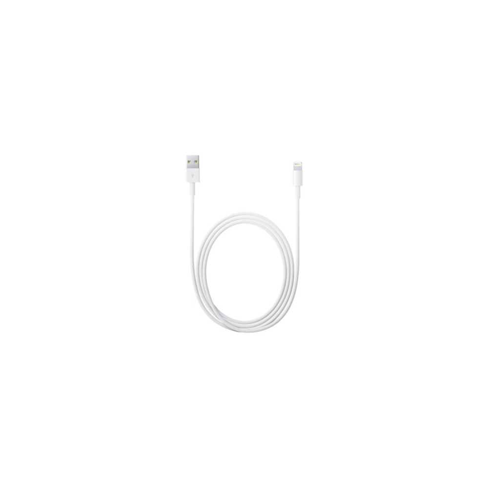 Produktbild för Apple Lightning - USB 2 m Vit