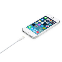 Produktbild för Apple Lightning - USB 2 m Vit