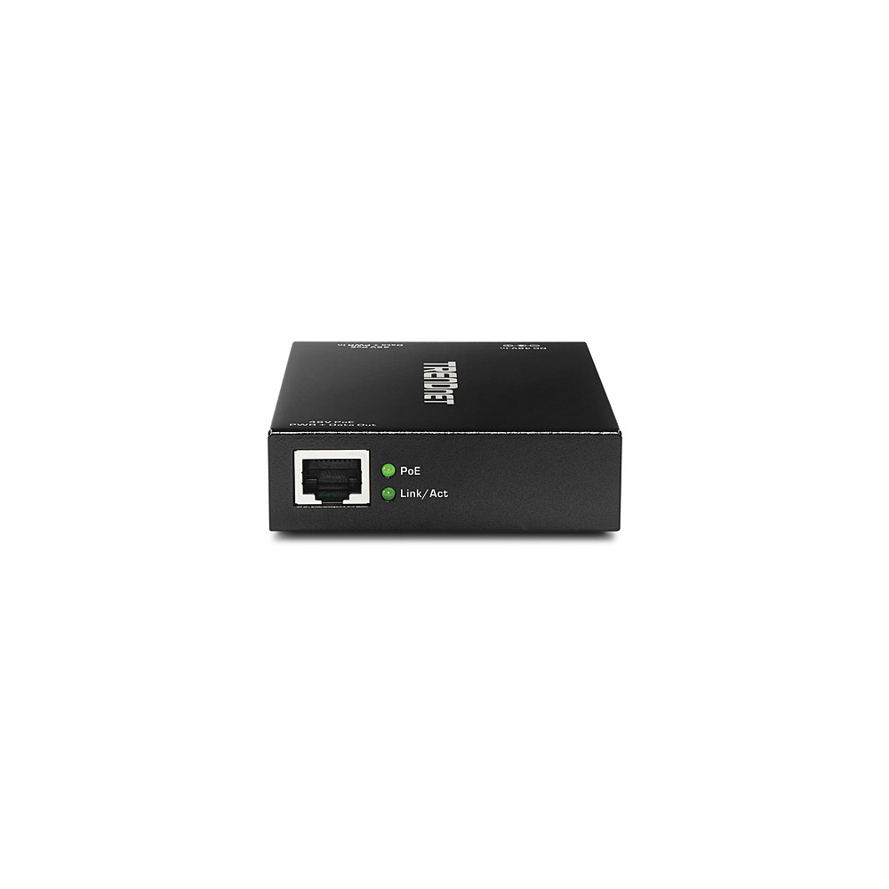 Produktbild för Trendnet TPE-E100 bryggor & repeaters 800 Mbit/s Svart