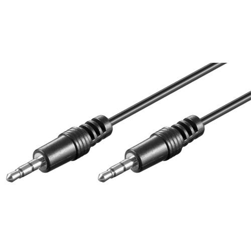 Goobay Goobay 51658 ljudkabel 1,5 m 3,5mm Svart