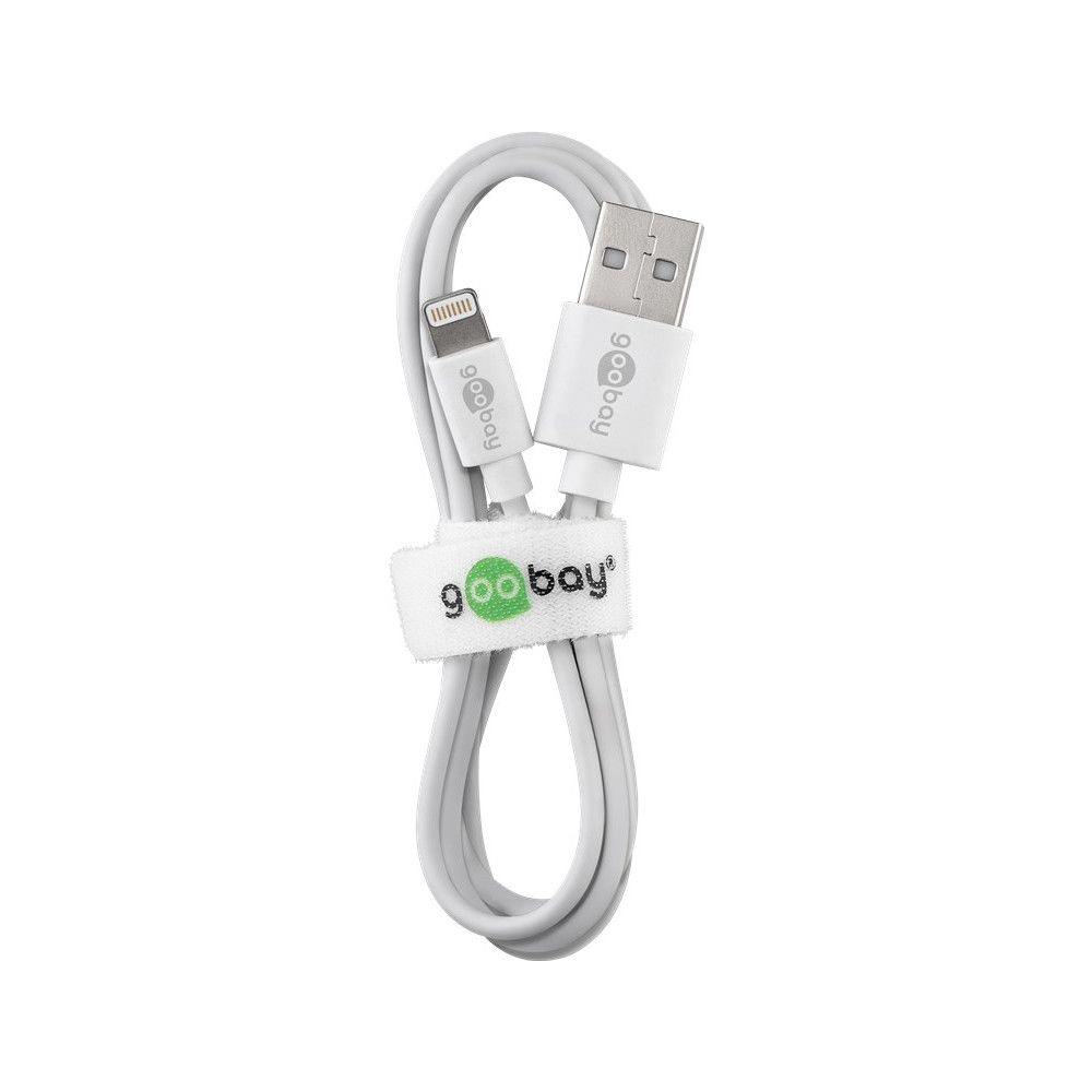 Produktbild för Goobay 54600 belysningskabel 1 m Vit
