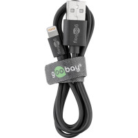 Produktbild för Goobay 63523 belysningskabel 1 m Svart