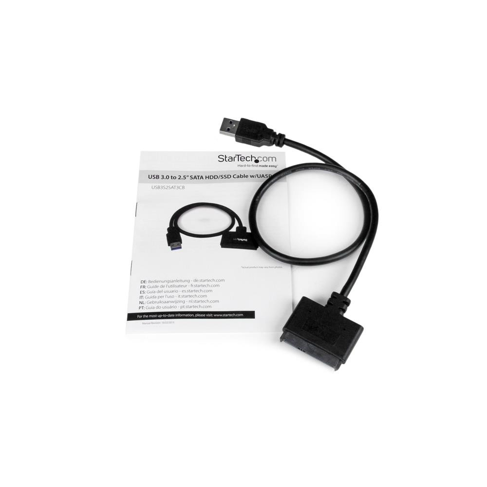 Produktbild för StarTech.com SATA till USB-kabel med UASP