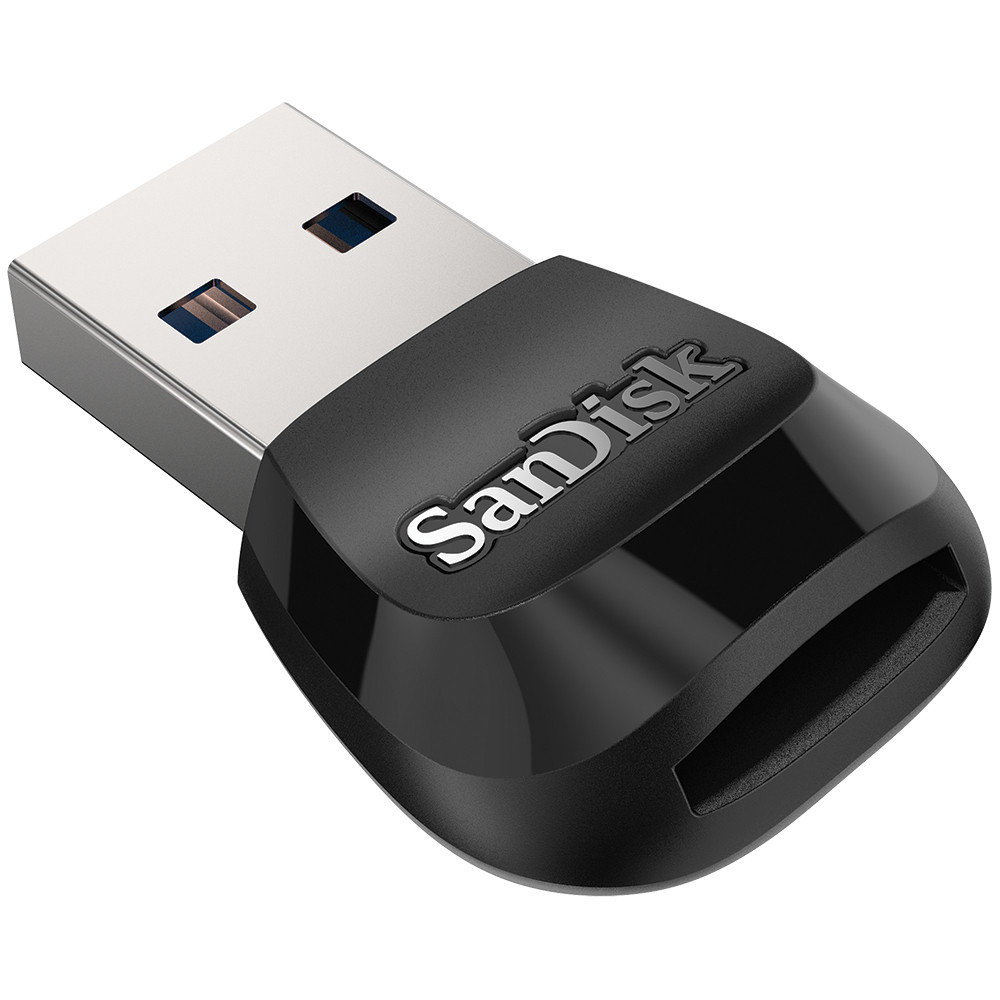 Produktbild för SanDisk MobileMate kortläsare USB 3.2 Gen 1 (3.1 Gen 1) Svart