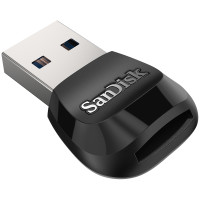 Produktbild för SanDisk MobileMate kortläsare USB 3.2 Gen 1 (3.1 Gen 1) Svart